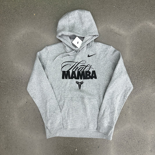 Kobe Mamba Hoodie Grey SZ M (NEW)