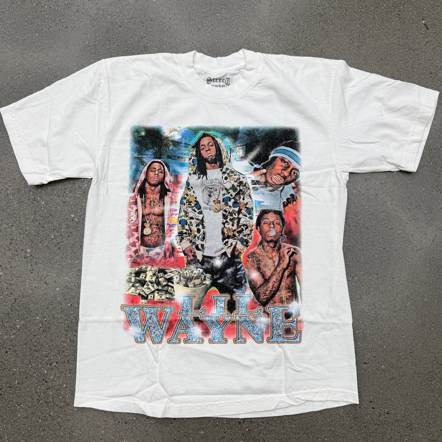 SMS Lil Wayne Tee (White) (Multiple Sizes)