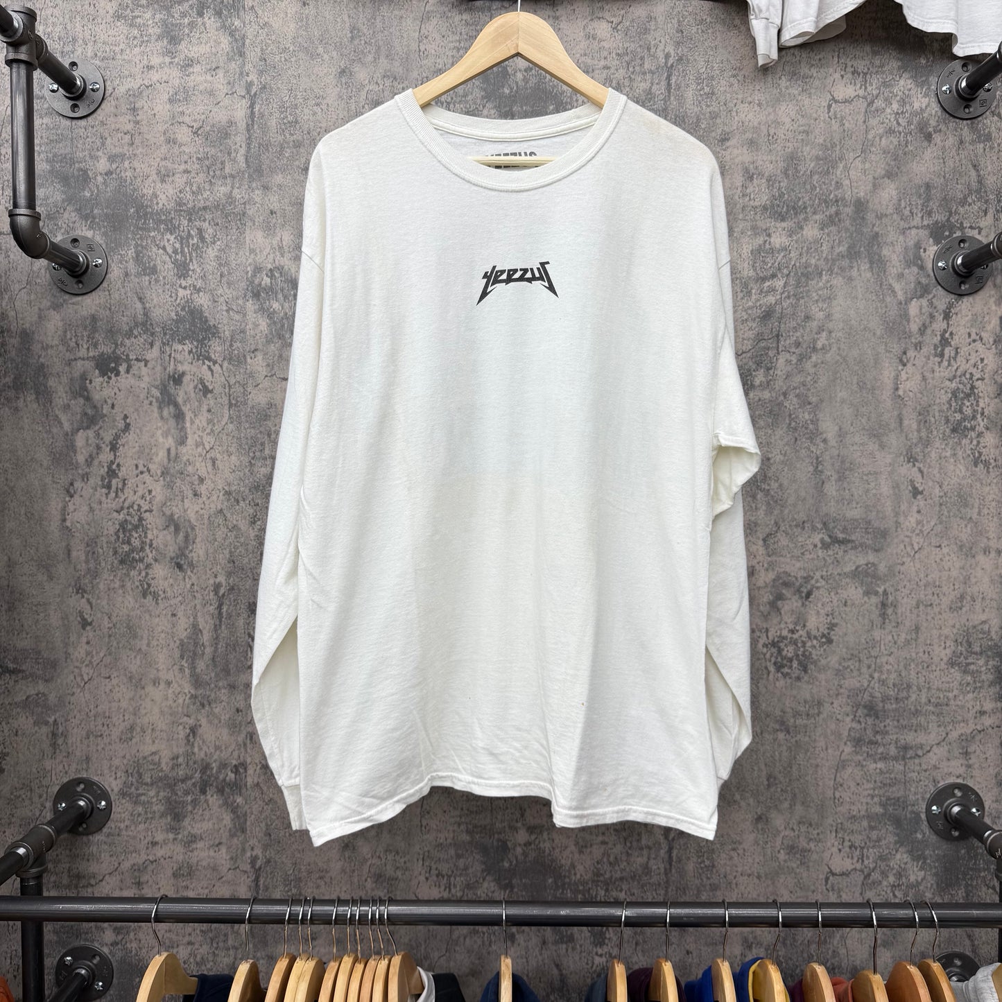 Kanye Yeezus Tour White L/S SZ XL