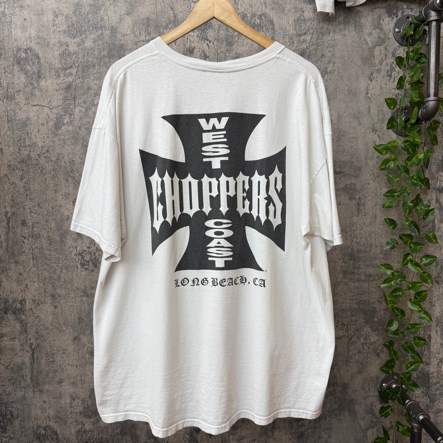 West Coast Choppers Tee White SZ XXL