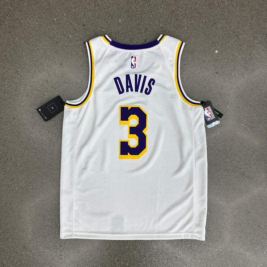 Lakers Anthony Davis Jersey White SZ L (NEW)