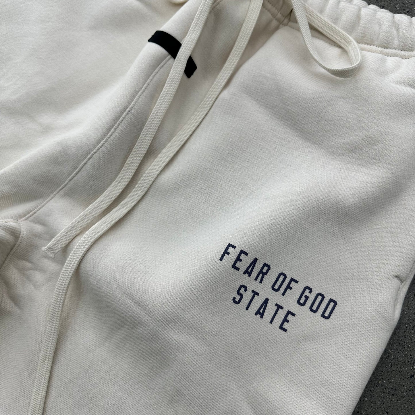 Fear of God State Sweatpants Cream/Purp SZ M (NEW)