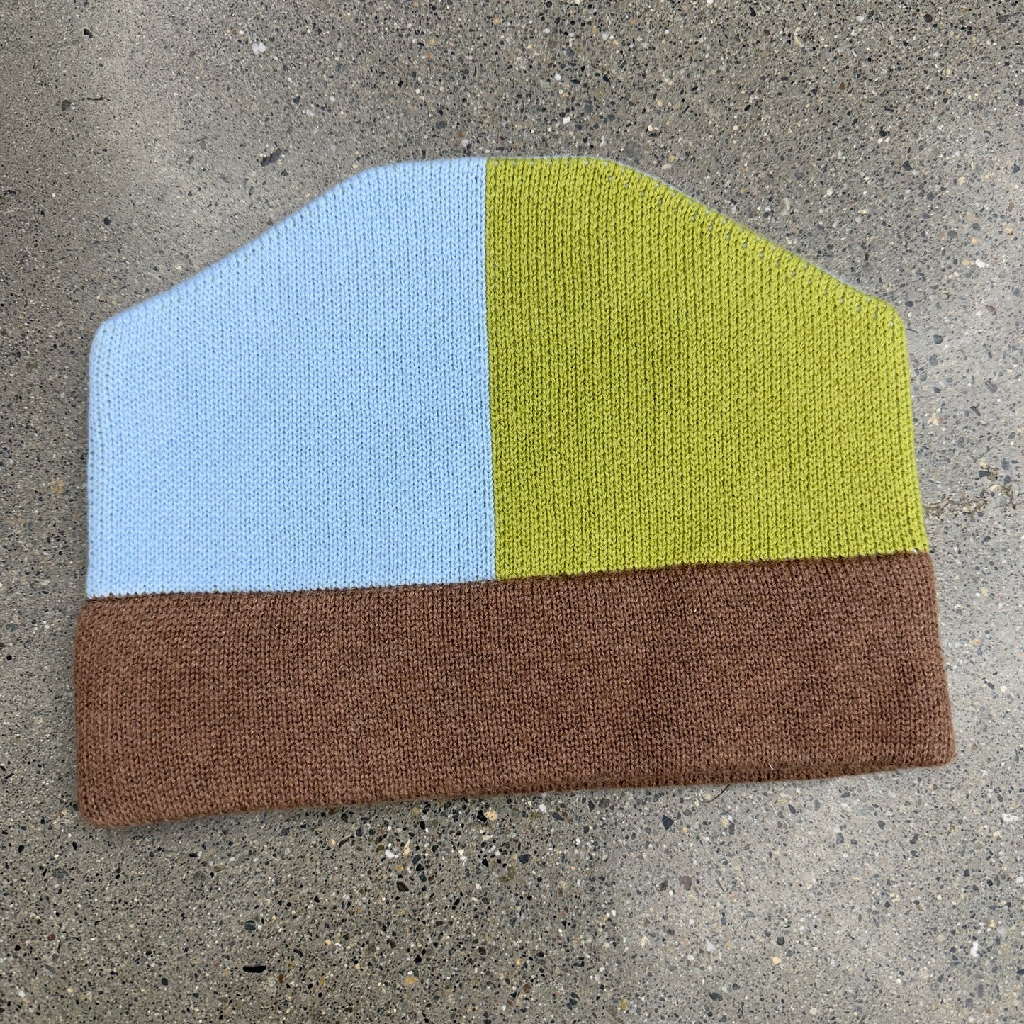 Raspberry Beanie Multicolor Blue/Green/Brown