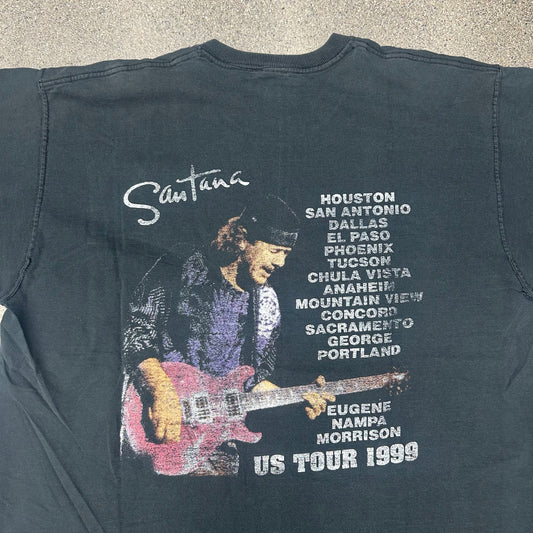 1999 MTV Unplugged Santana Tee SZ XL