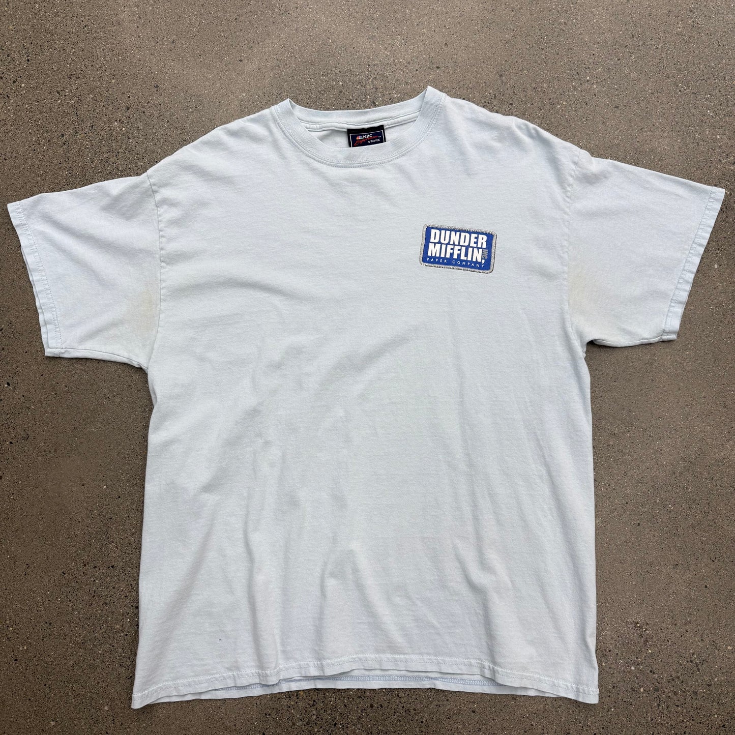 Vintage Dunder Mifflin Dundie Award Winner Tee SZ XL