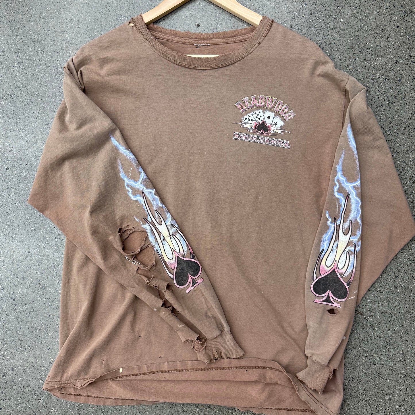 Deadwood Biker L/S SZ Large/Medium