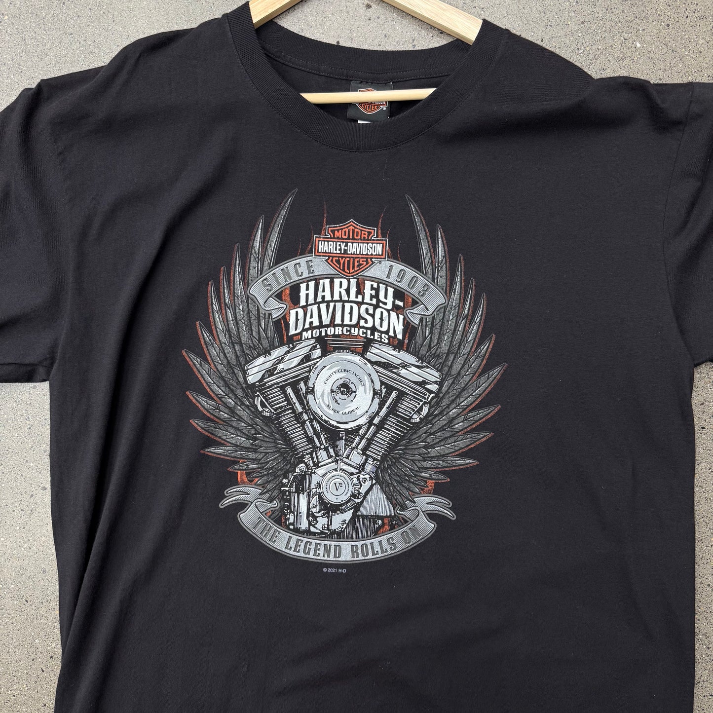 Harley Davidson The Legend Rolls On SZ XXL