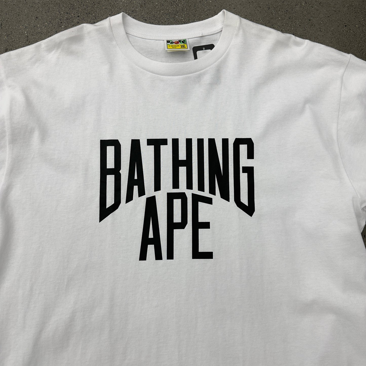 Bape Tee Spellout SZ 3XL