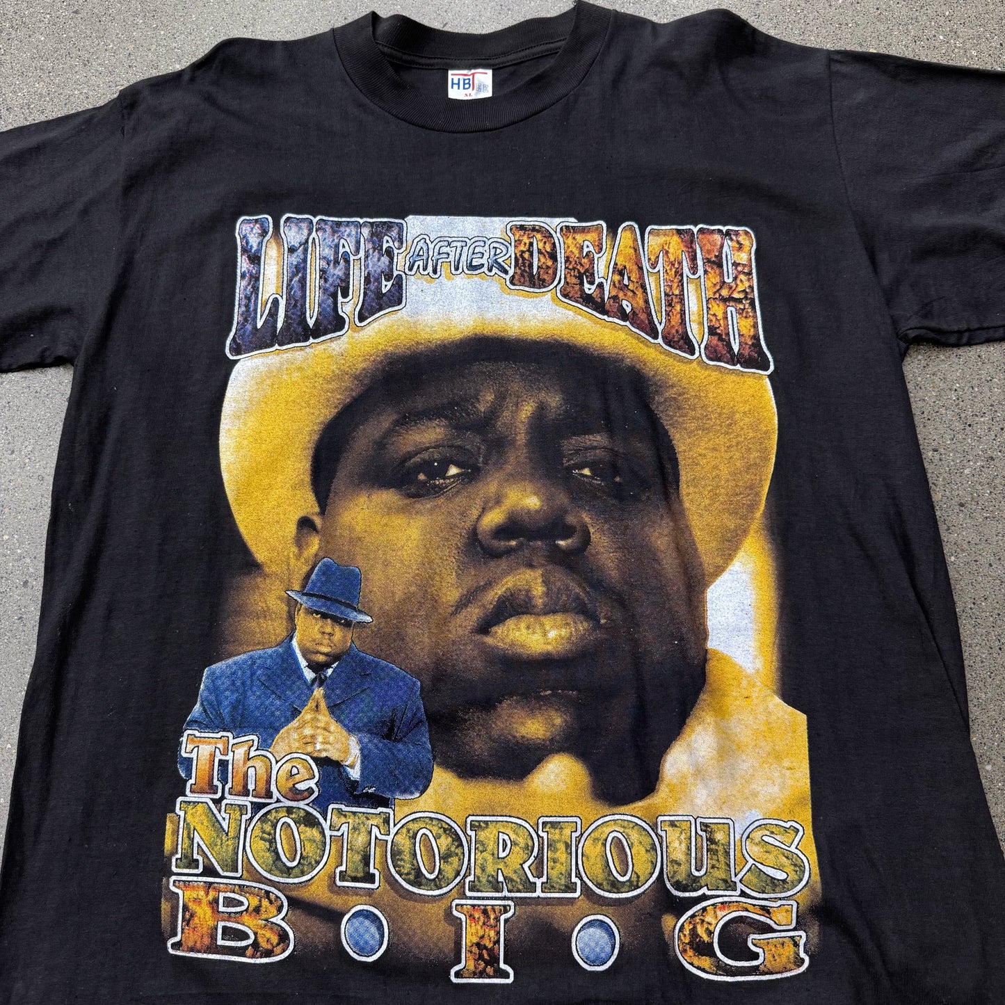 1997 Biggie Life After Death Rap Tee SZ XL