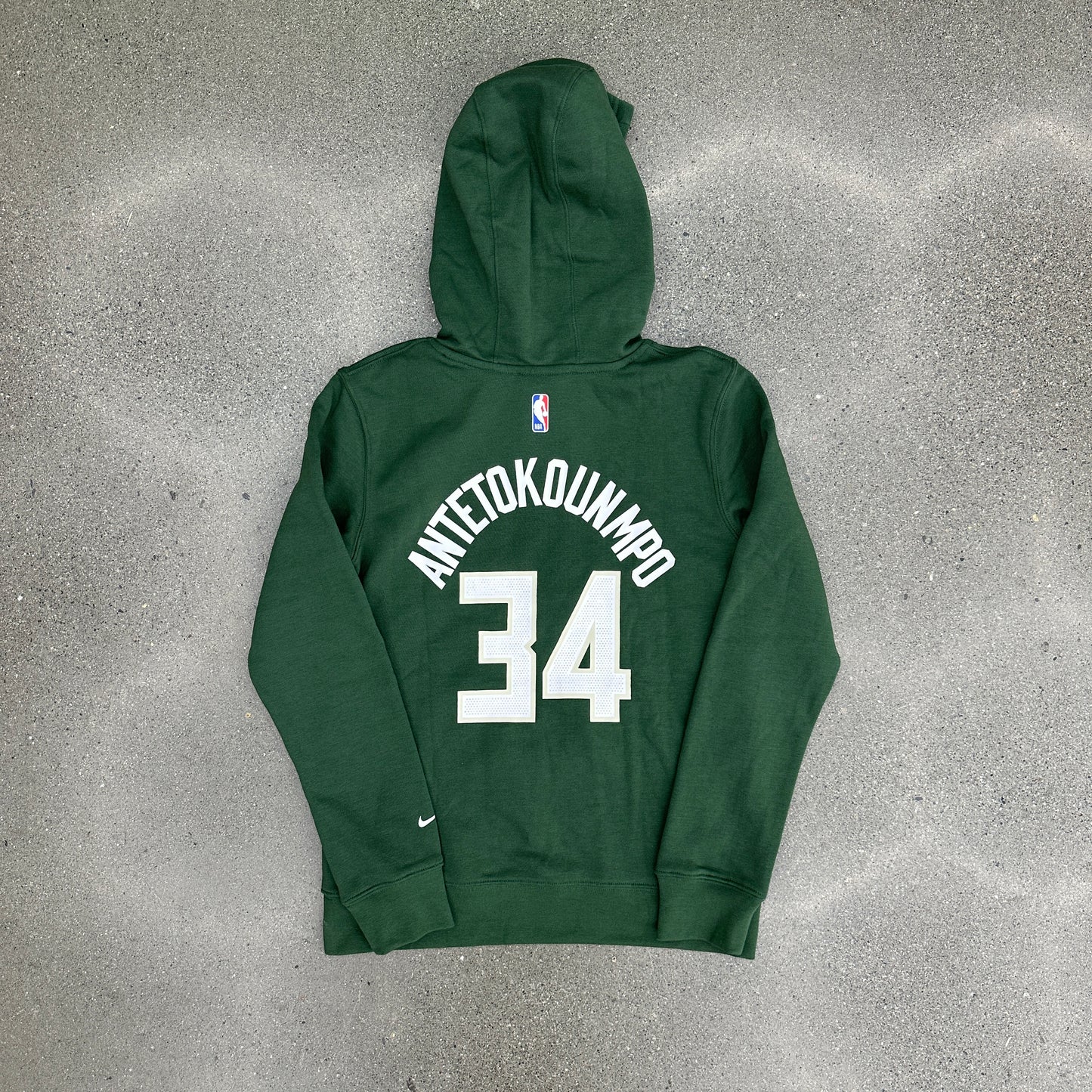 Giannis Antetokounmpo Hoodie Green SZ M (Youth) (NEW)