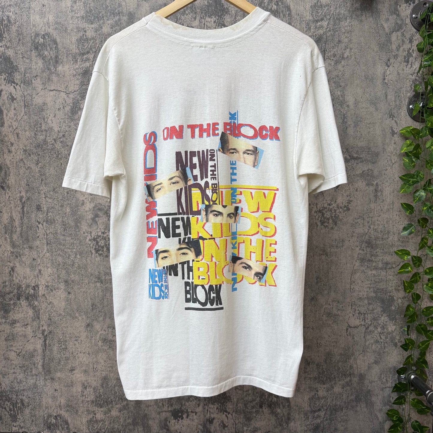 1989 New Kids on the Block Tour Tee SZ L