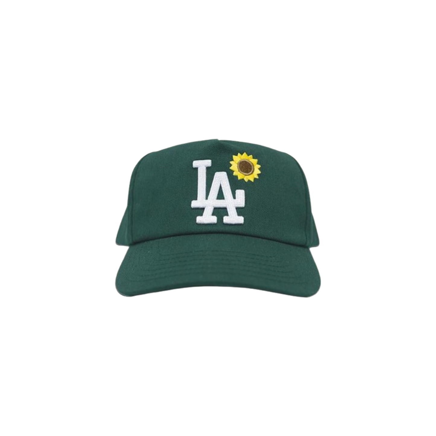 LA Sunflower Snapback Green