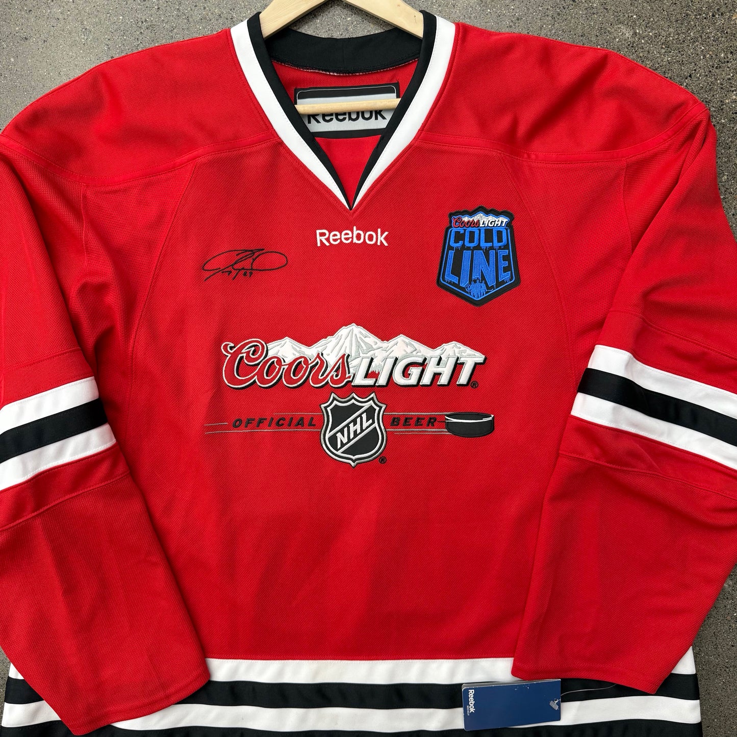 Jeremy Roenick Coors Light Reebok Hockey Jersey SZ XL (NEW)
