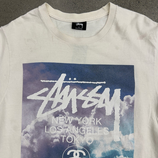 Stussy Clouds Tee SZ S