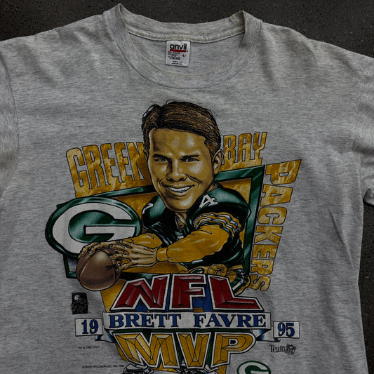 1995 GB NFL MVP Brett Favre Tee SZ L