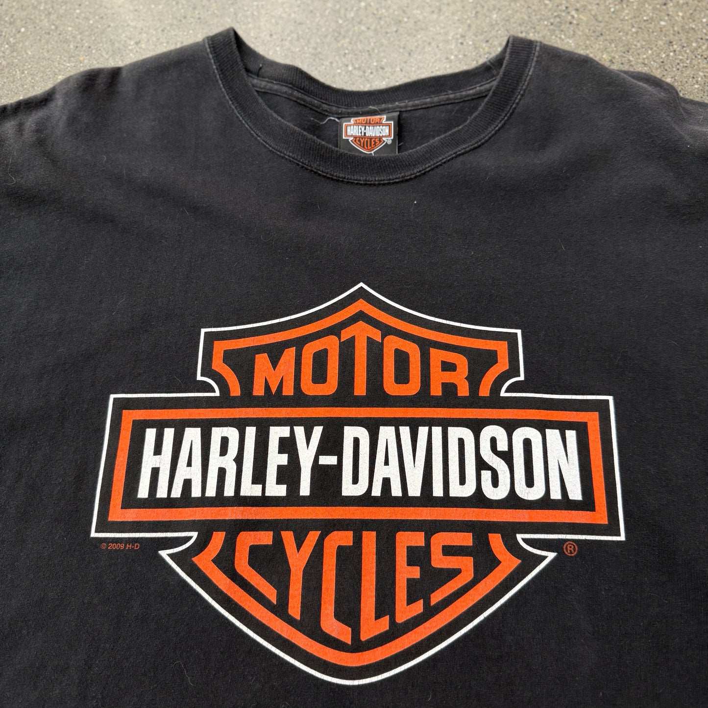 2009 Harley Davidson Shield Logo Golden Gate Bridge SZ XL