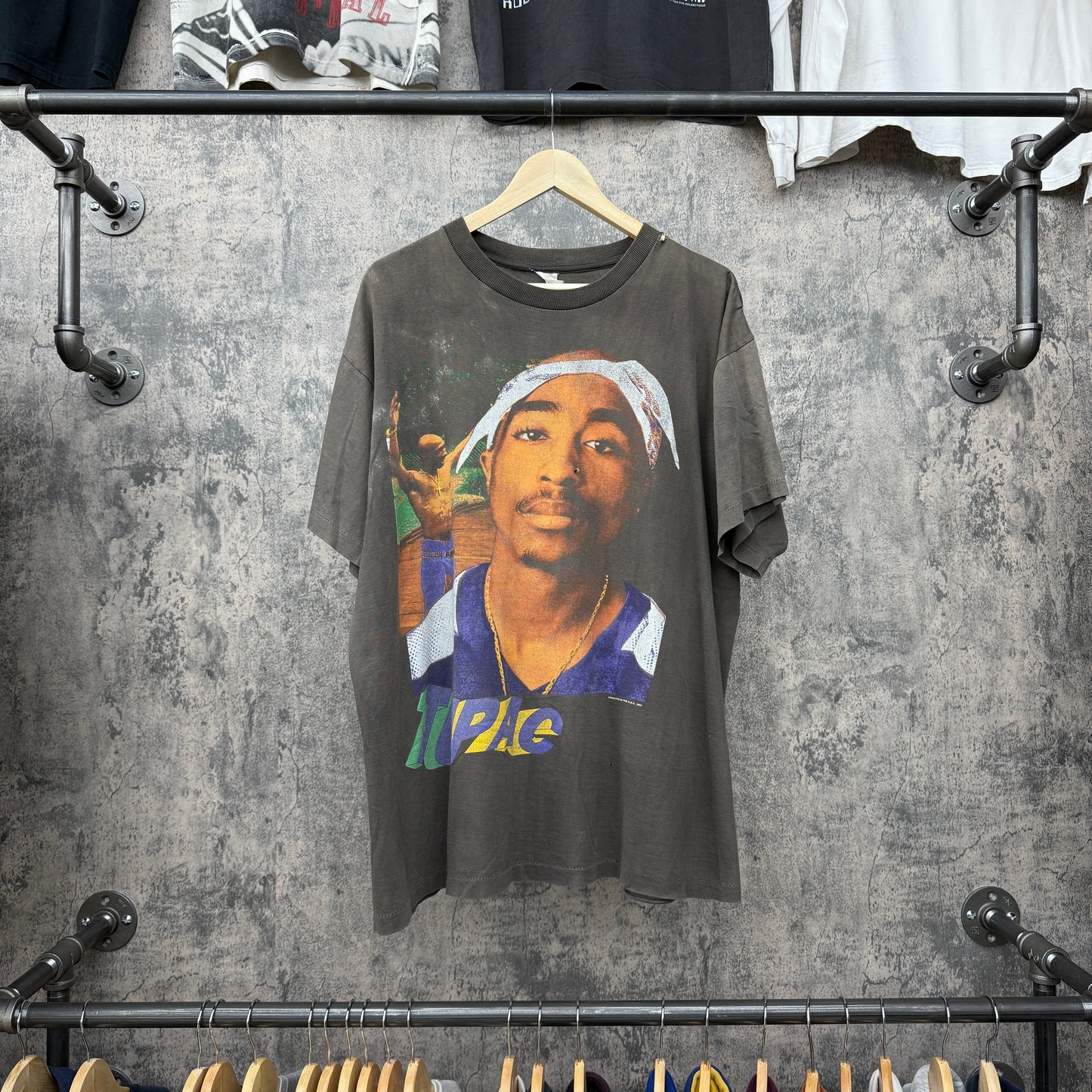 1995 Tupac It's a set up so keep your head up rap tee SZ XL