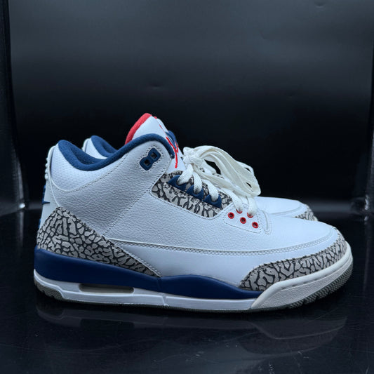 *PRE-OWNED Jordan 3 True Blue 2016 SZ 10