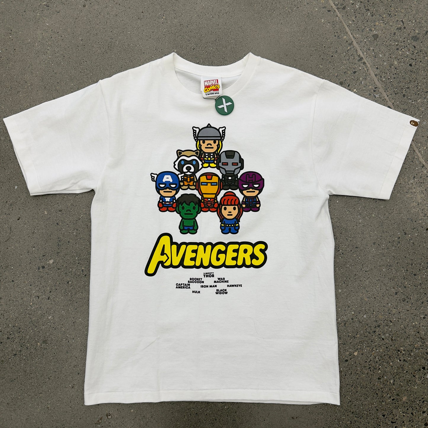 Bape Avengers Tee SZ M (NEW)