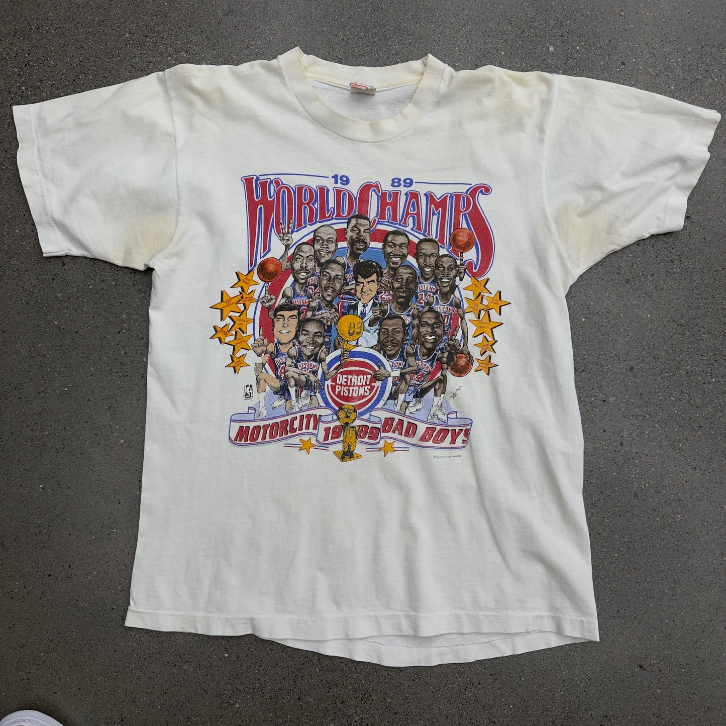 1989 Bad Boys World Champs DP Tee SZ L