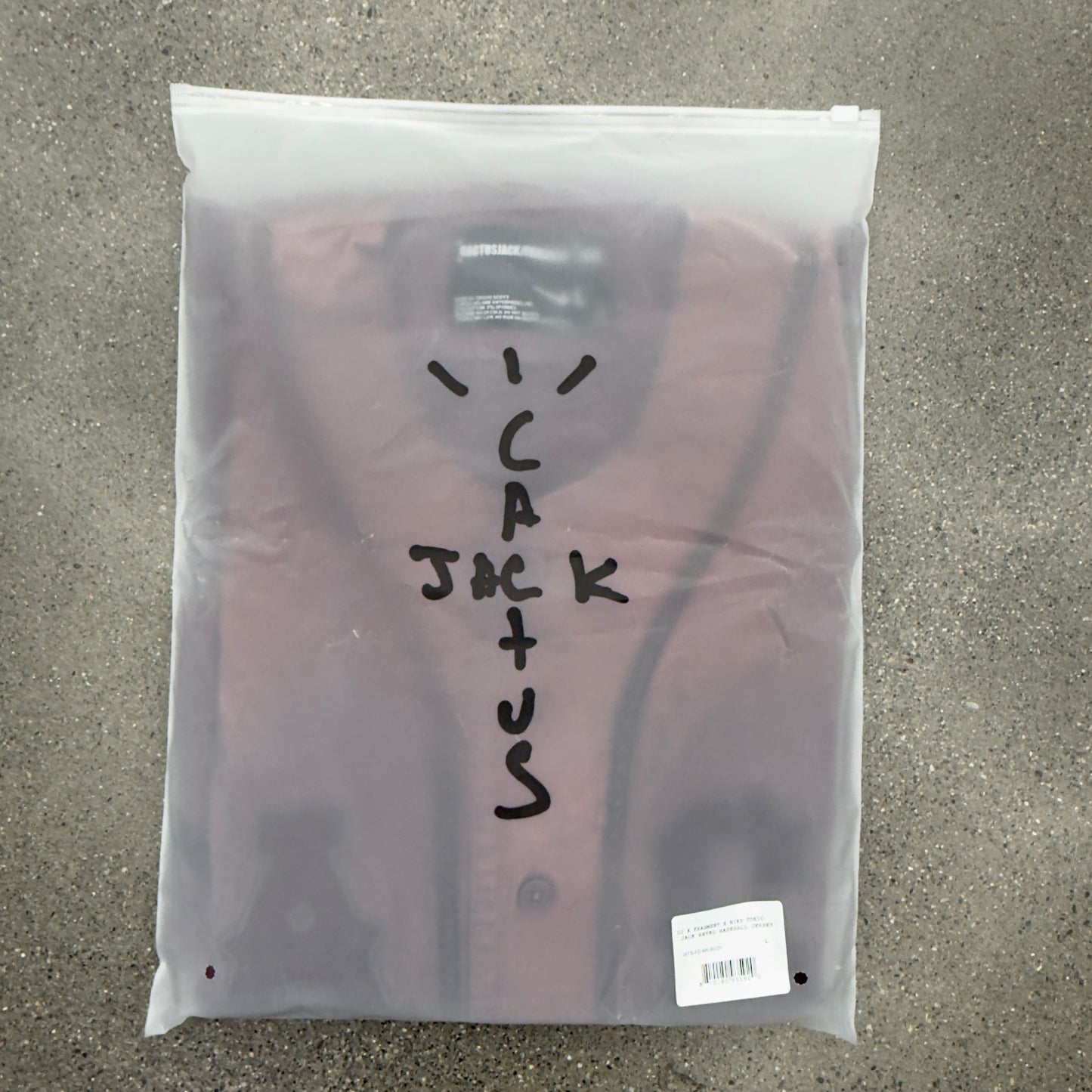 Travis Scott Cactus Jack Baseball Jersey SZ L