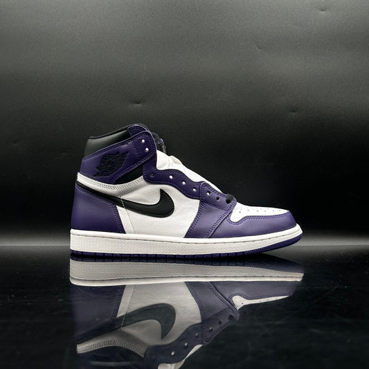 PRE-OWNED Jordan 1 Court Purple SZ 9