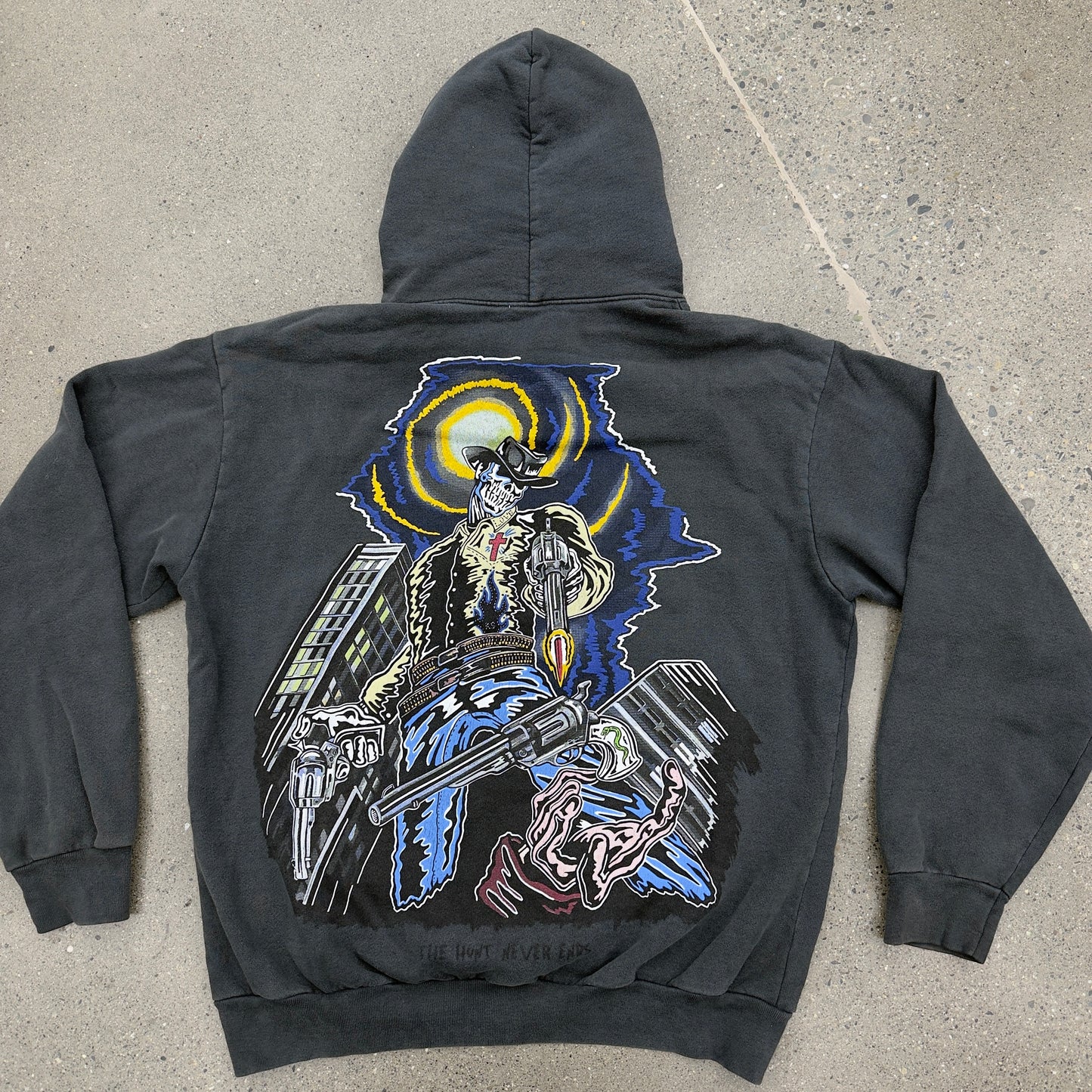 Warren Lotas Western Cowboy Hoodie SZ M