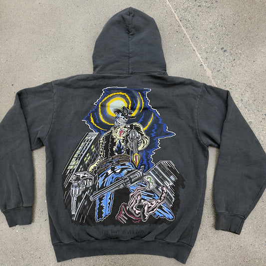 Warren Lotas Western Cowboy Hoodie SZ M