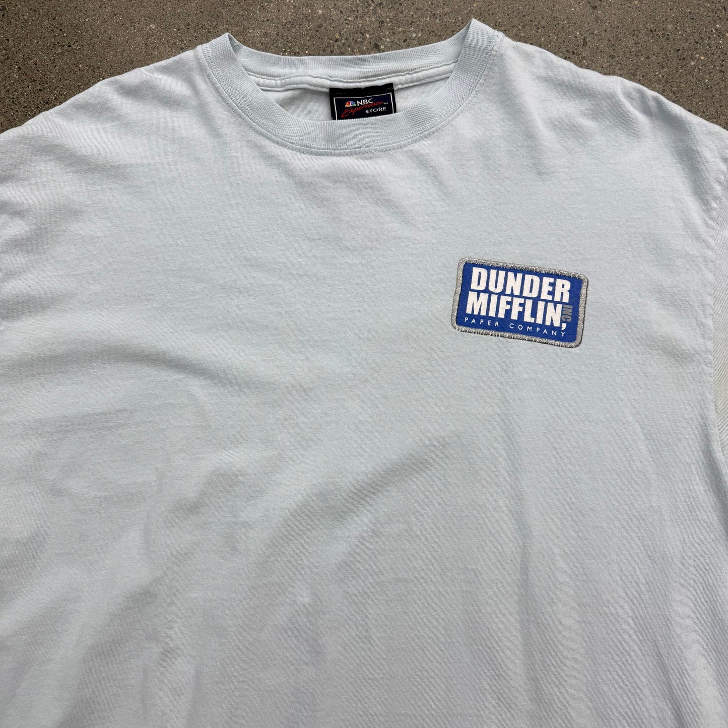 Vintage Dunder Mifflin Dundie Award Winner Tee SZ XL