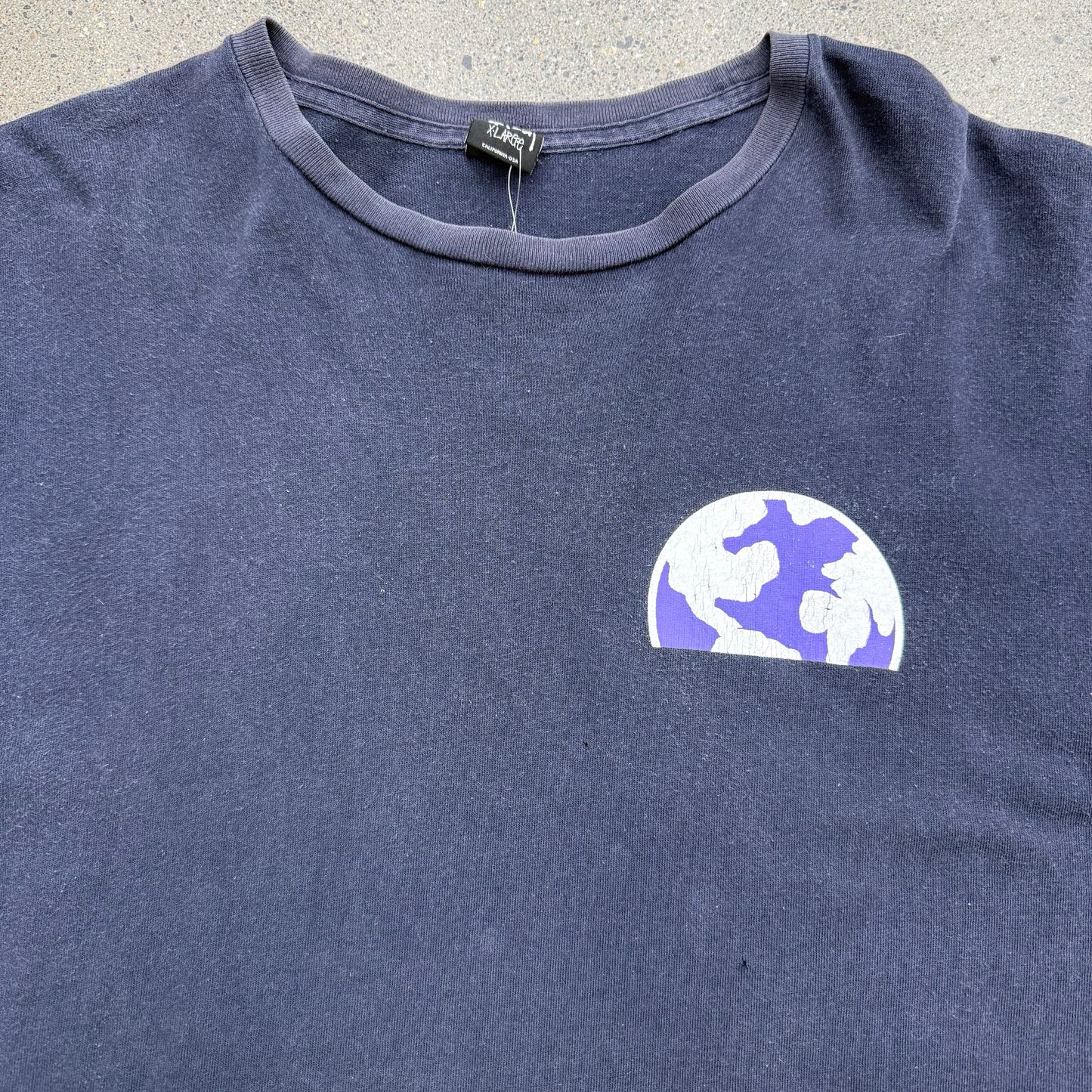 Stussy Tee Destroy Globe SZ XL