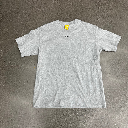 NOCTA Center Swoosh Tee Grey SZ M (NEW)