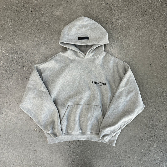 Fear Of God Essentials Hoodie Heather Grey SZ S