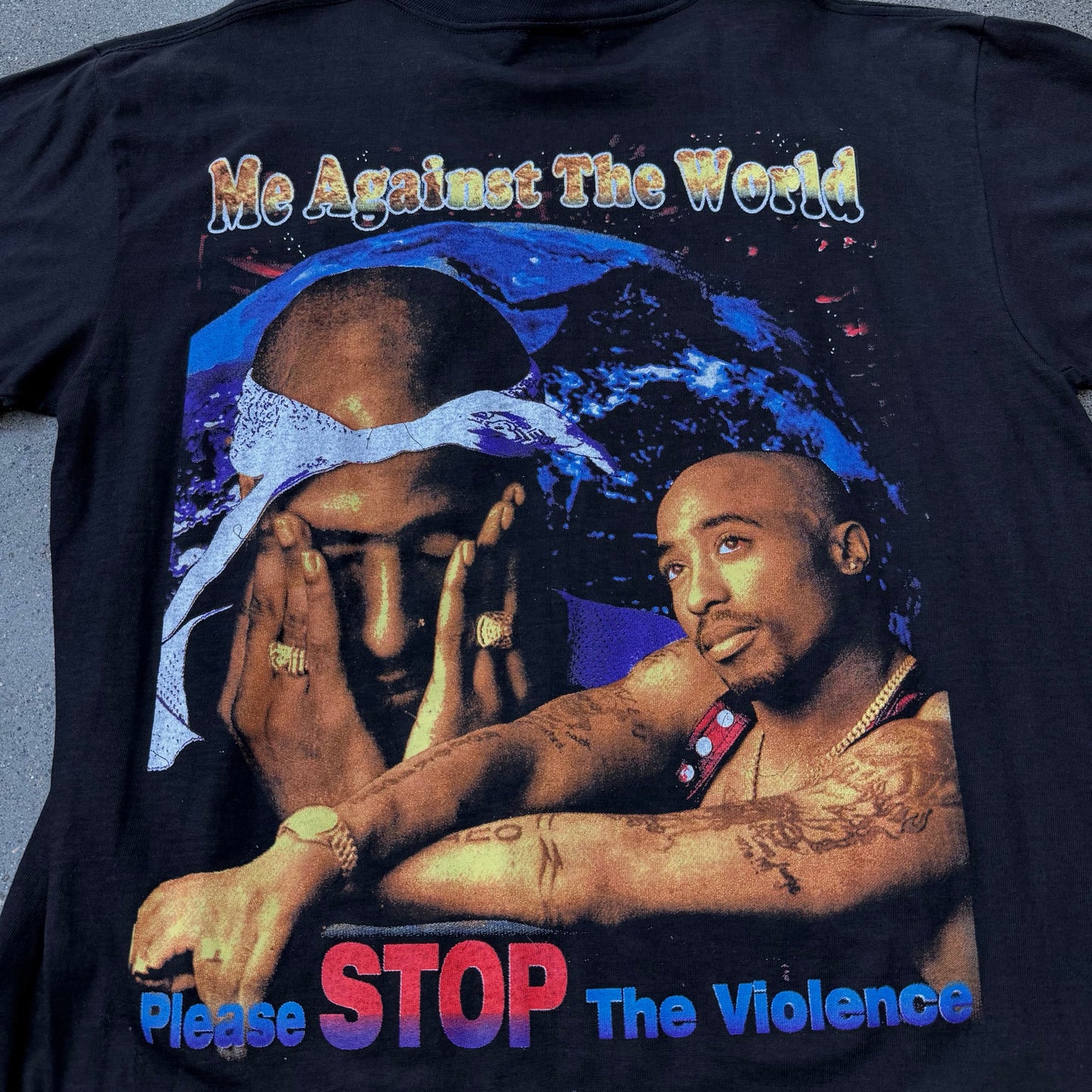 90s Tupac All Eyes On Me Rap Tee SZ XL