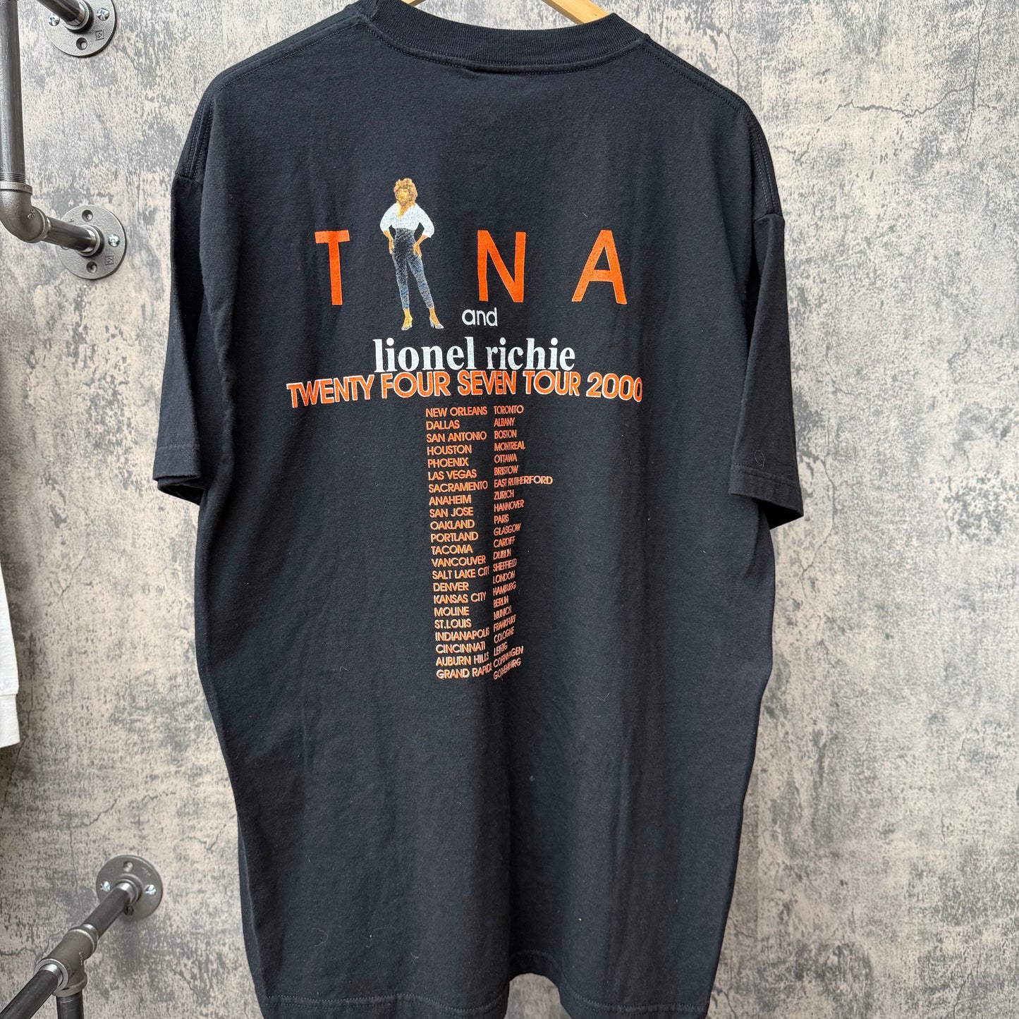 2000 Harley Davidson Tina Turner Tour Tee SZ XL