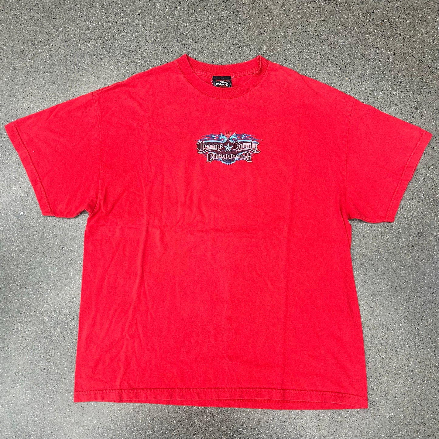 Red Orange County Choppers Tee Size XL