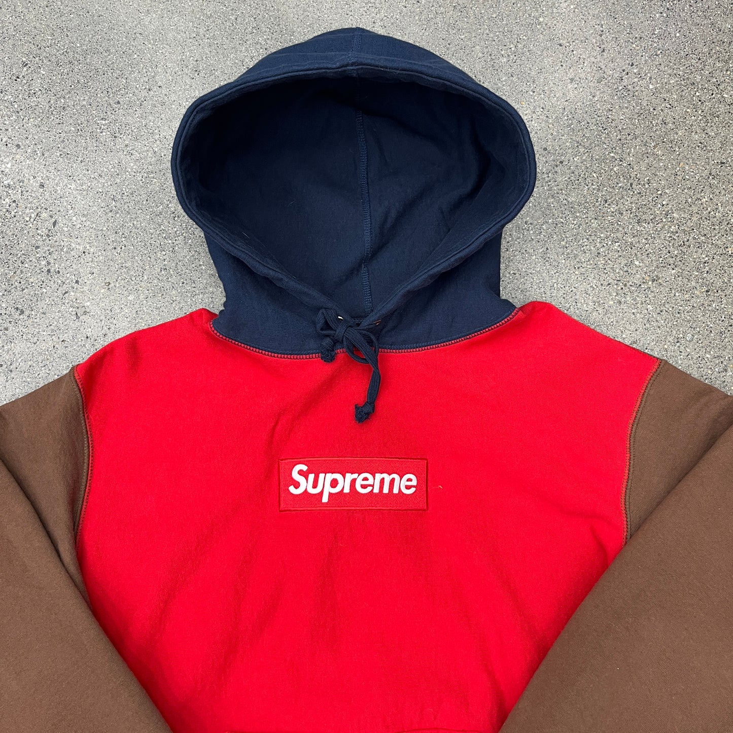 Supreme Box Logo Multicolor Hoodie SZ S