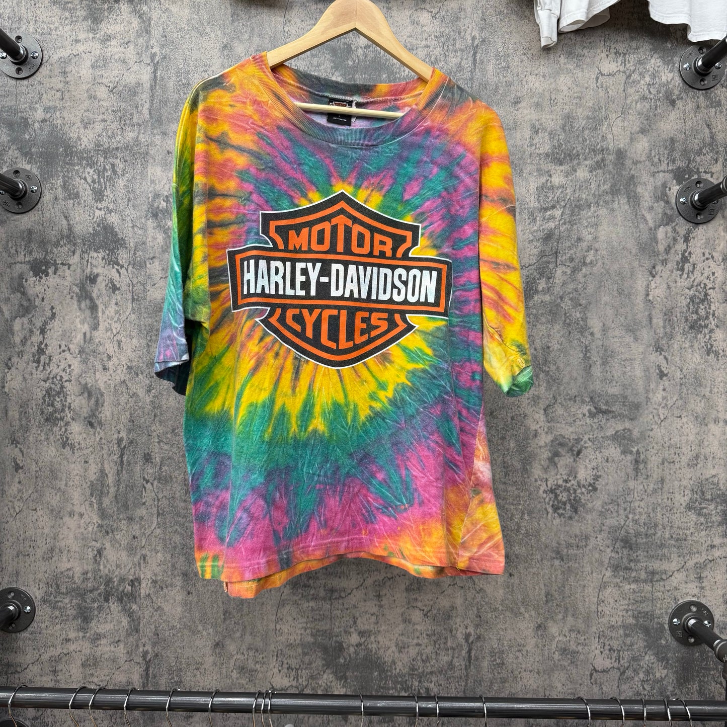 2004 Harley Davidson Rainbow Tie Dye SZ L