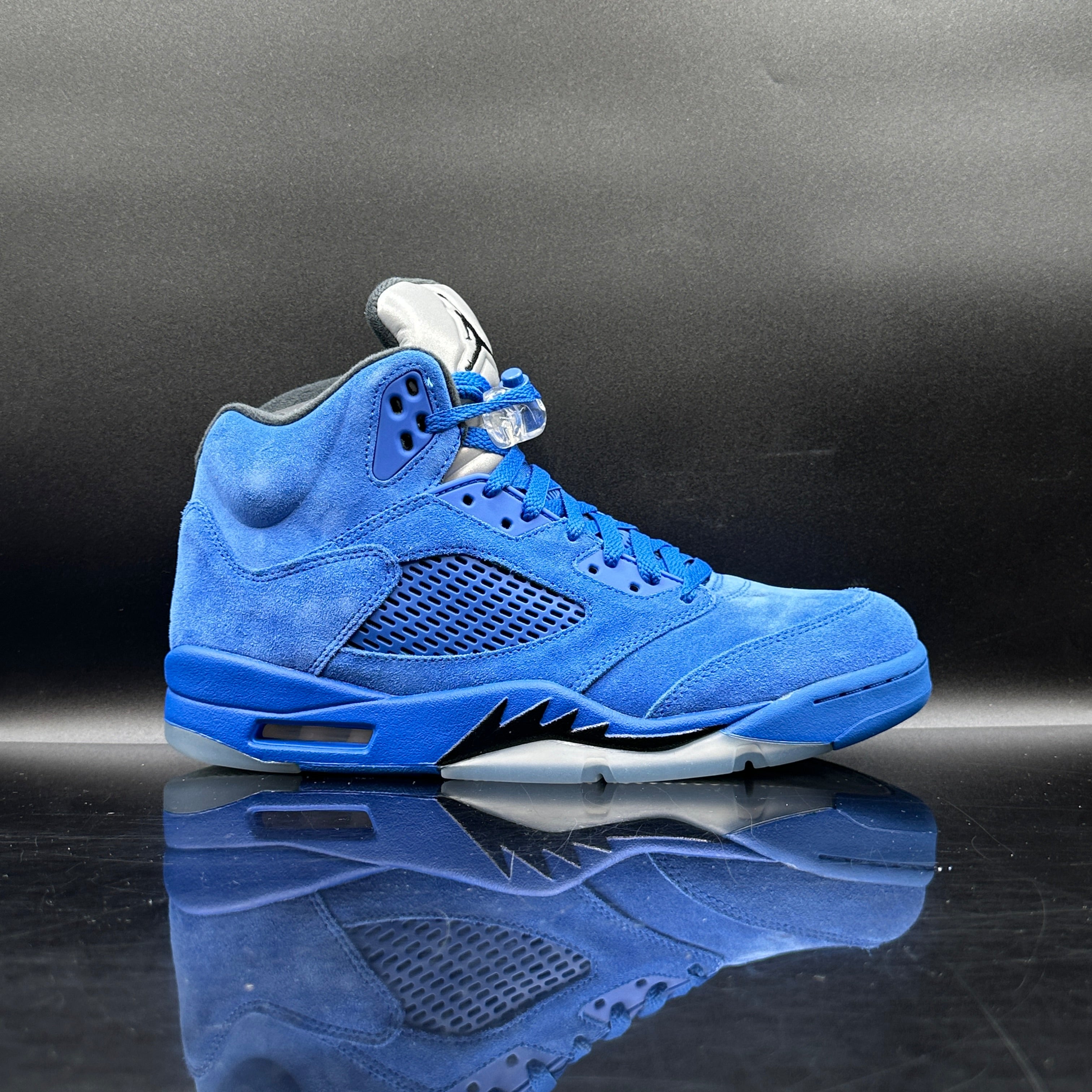 Buy Jordan 5 blue suede