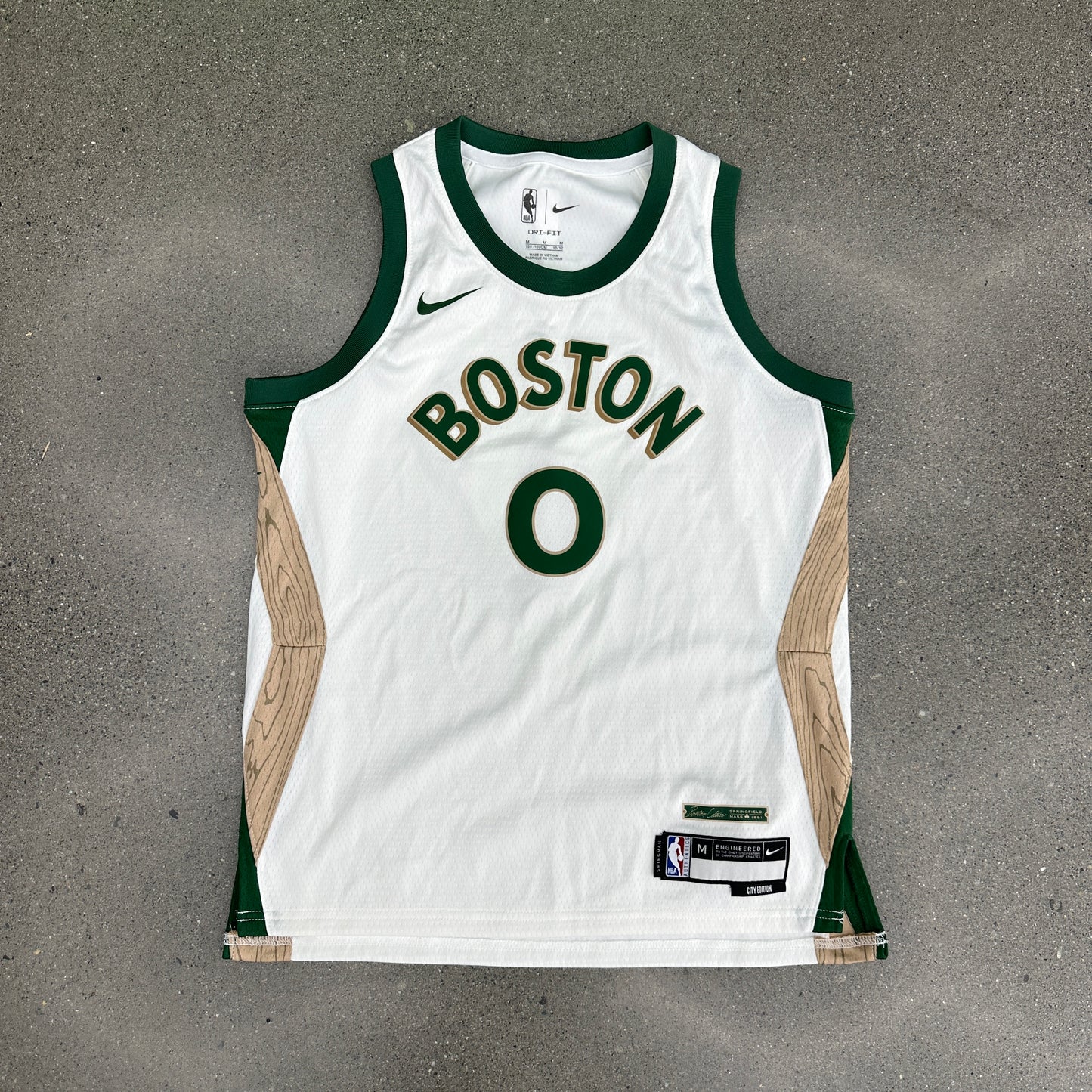 Jayson Tatum Celtics City Edition Jersey SZ M (Youth)