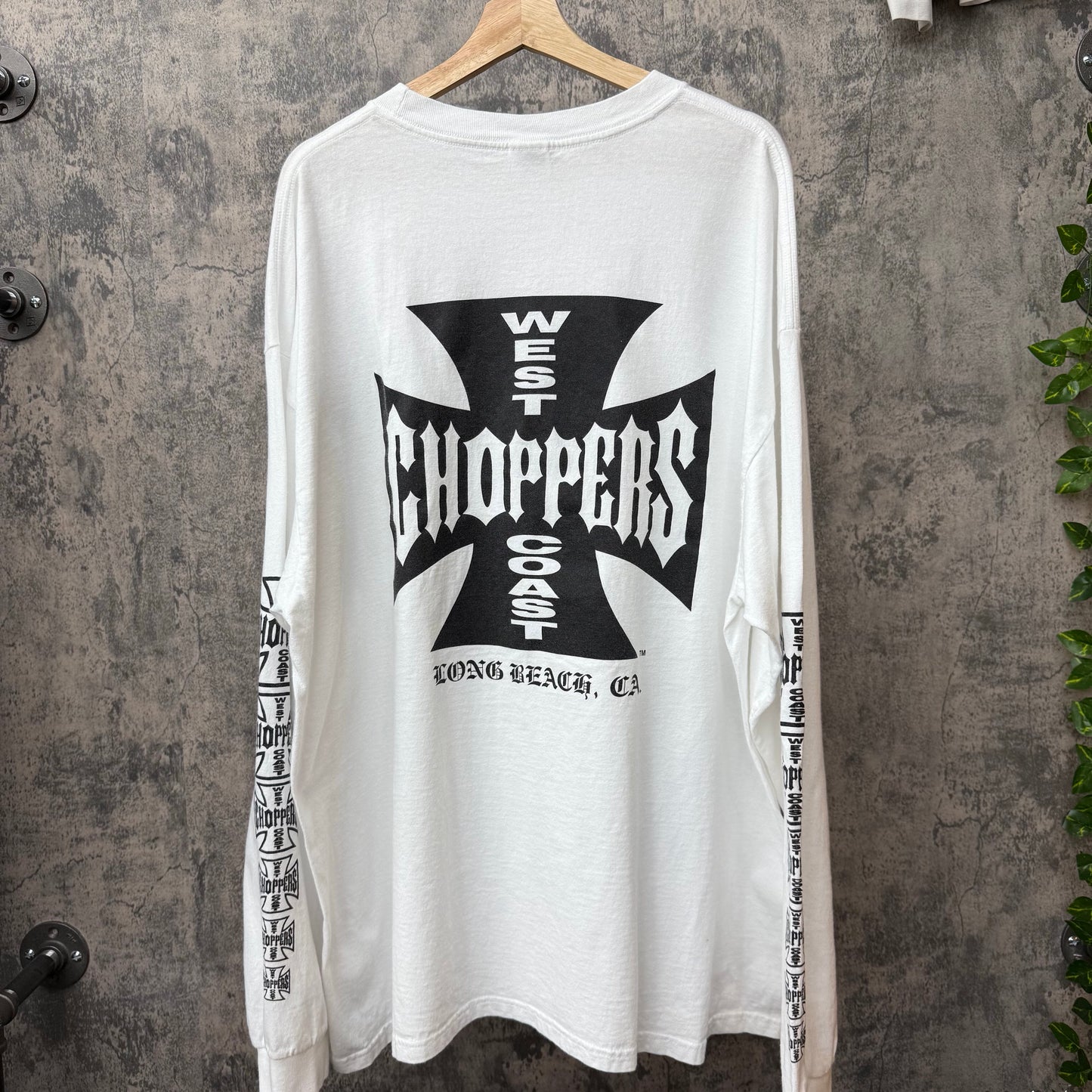 West Coast Choppers L/S White SZ XL
