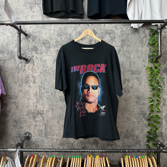 2000 The Rock Know Your Role Tee SZ XL