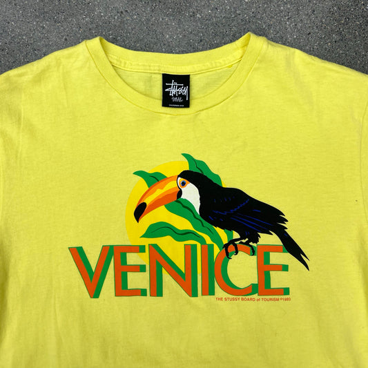 Stussy Venice Tee Yellow SZ S