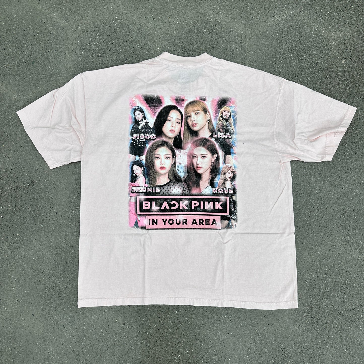 SMS Black Pink Tee (Pink) (Multiple Sizes)