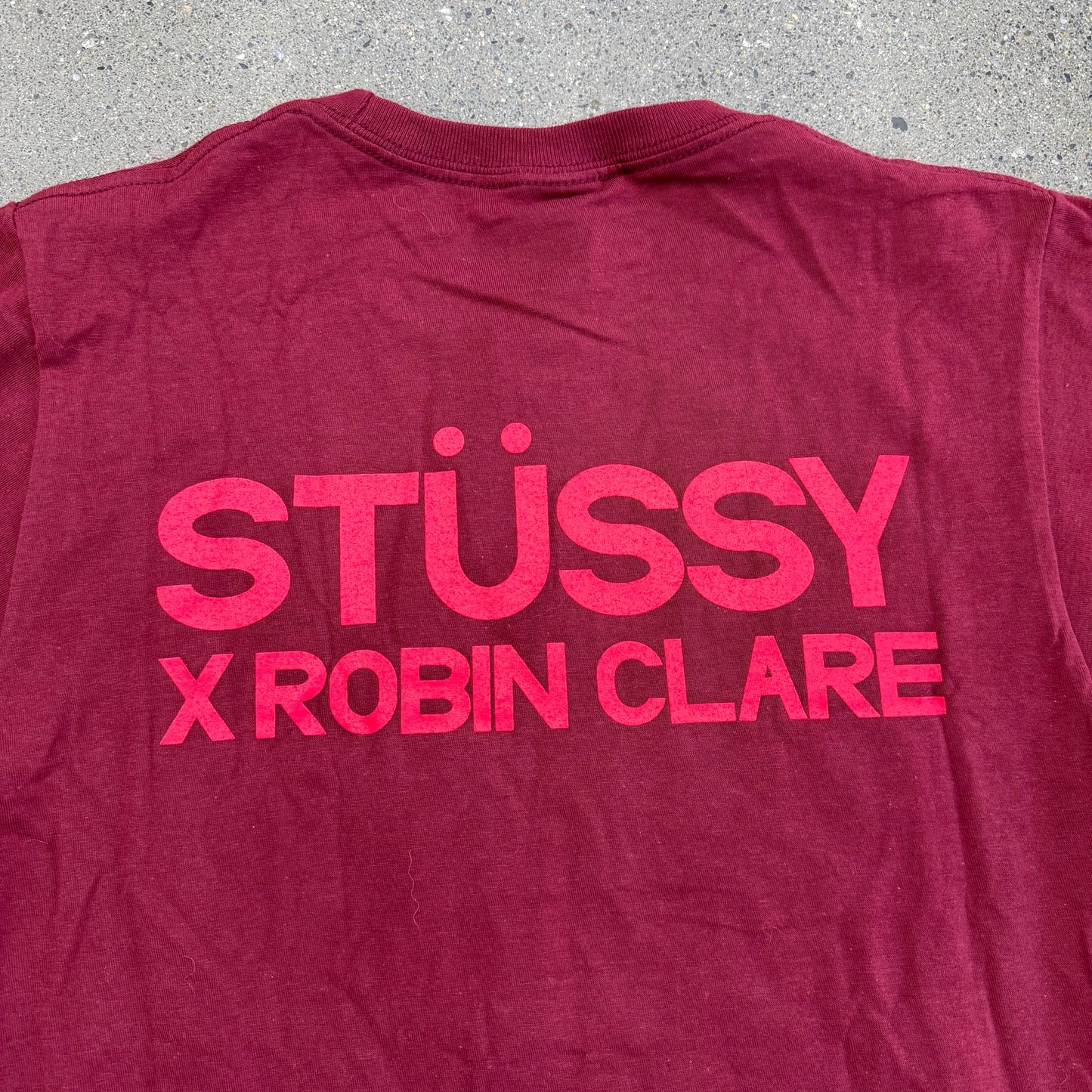 Stussy Dutty Dutty Robin Claire Tee SZ S