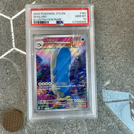 PSA 10 Wailord Journey Together