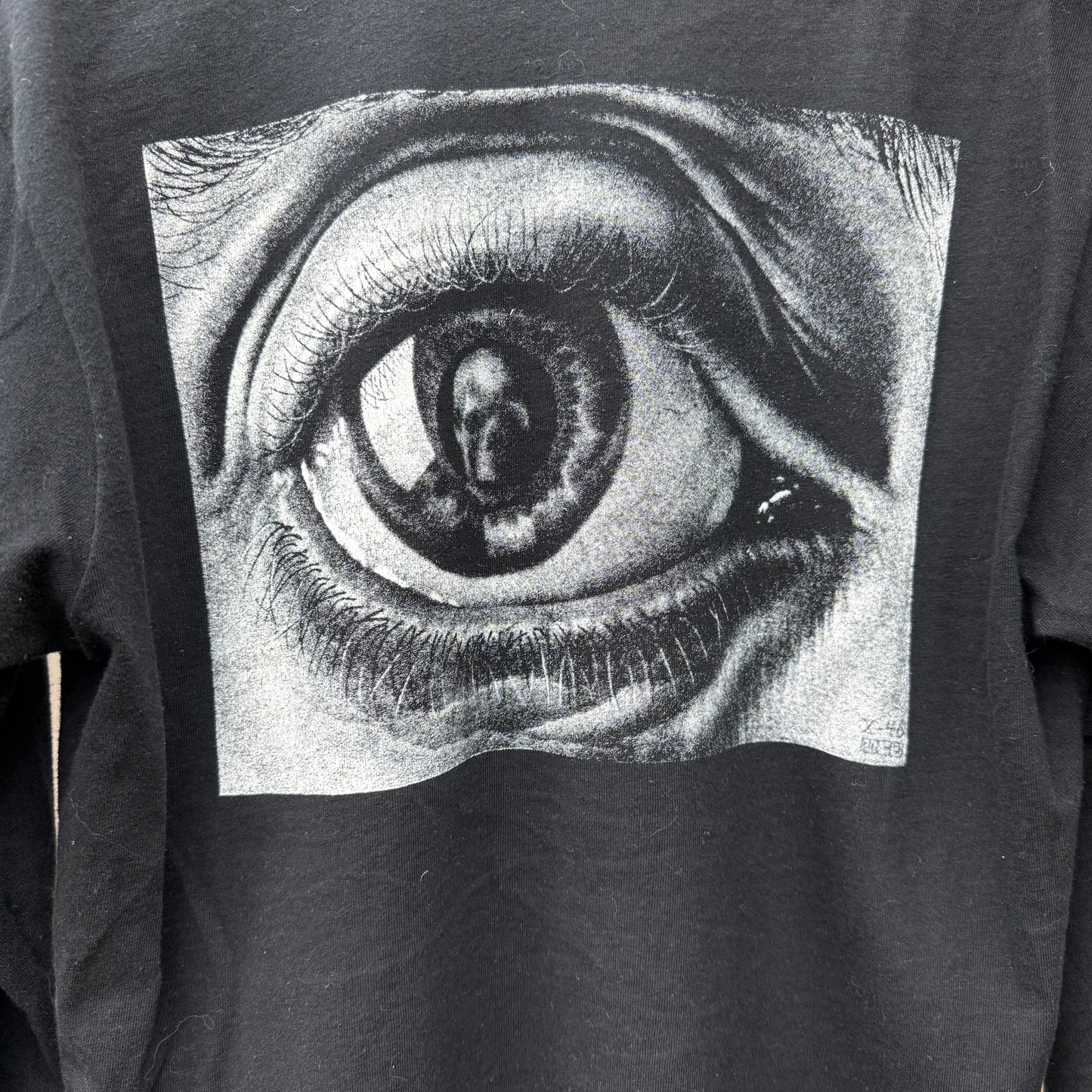Supreme MC Escher Long Sleeve Black SZ M