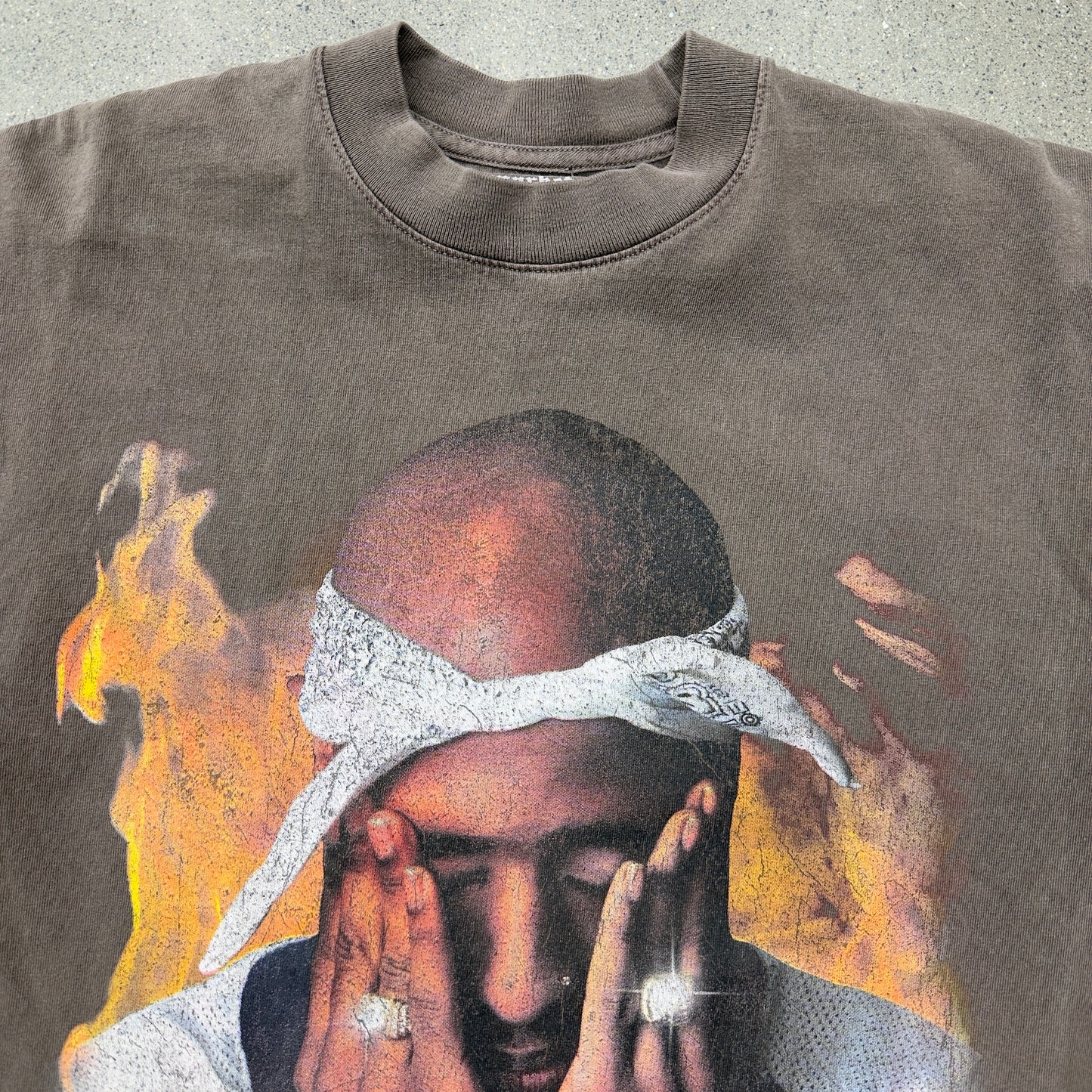 SMS 2Pac Tee (Brown) SZ XS