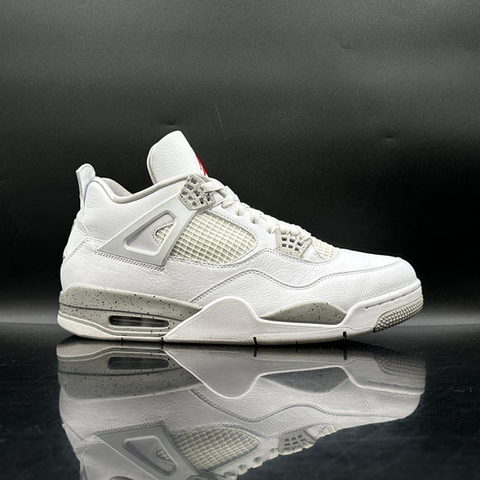 (PRE-OWNED) Jordan 4 White Oreo SZ 13