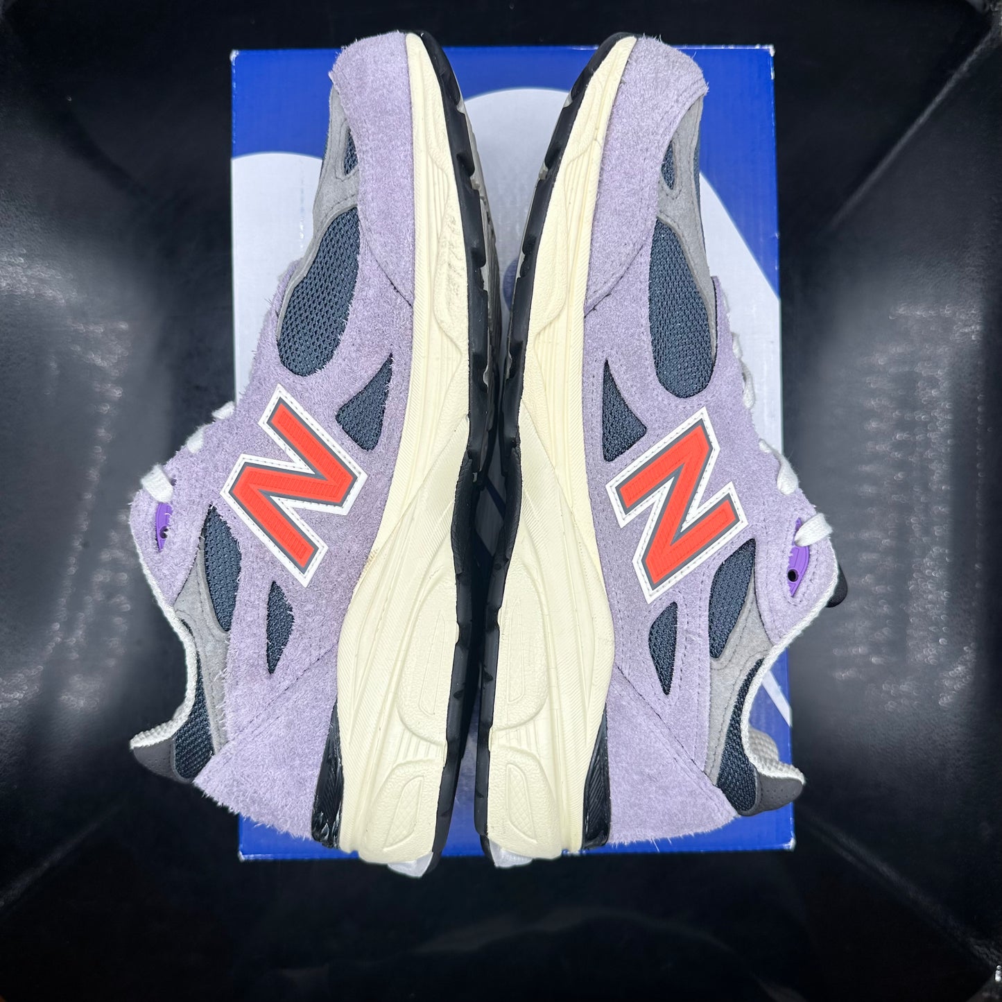 (PRE-OWNED) New Balance 990V3 Teddy Santis Amethyst SZ 9.5