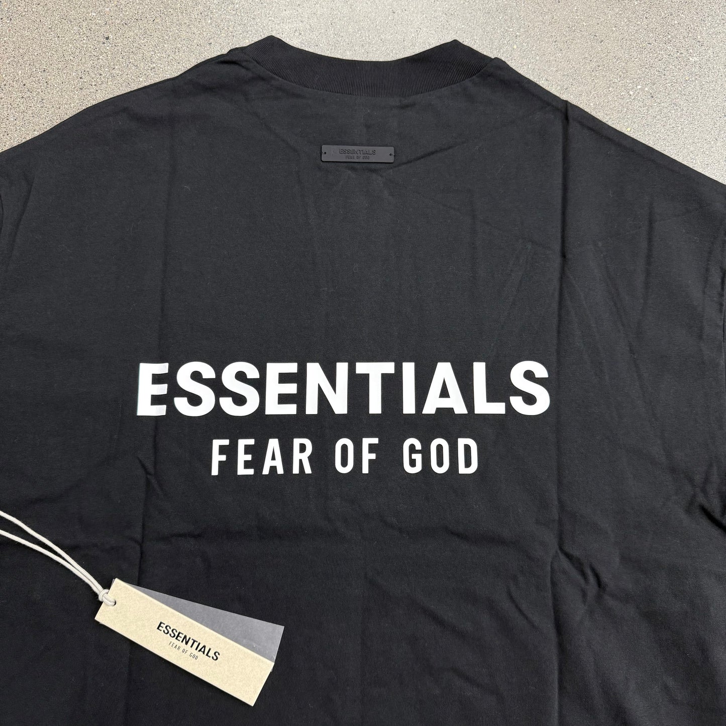 Fear of God Essentials Tee Black White FW24 (Multiple Sizes)